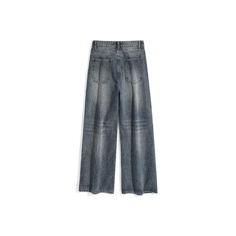 ELCORO Jeans Unisex Vintage Blue-1