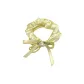Princess Minimalist Style Rose Hair Tie 1 Pack (Yellow)