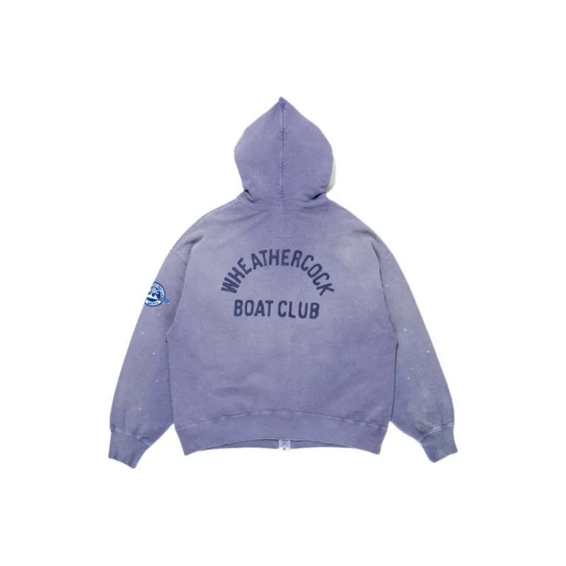 Bowwow SS25 BOAT CLUB ZIP HOODIE Sweatshirt Unisex-0