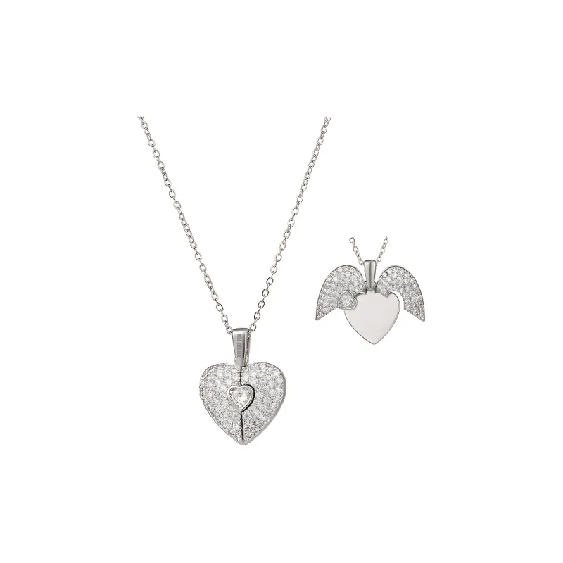 ALI THE FOX Titanium Steel Necklaces Women's-7