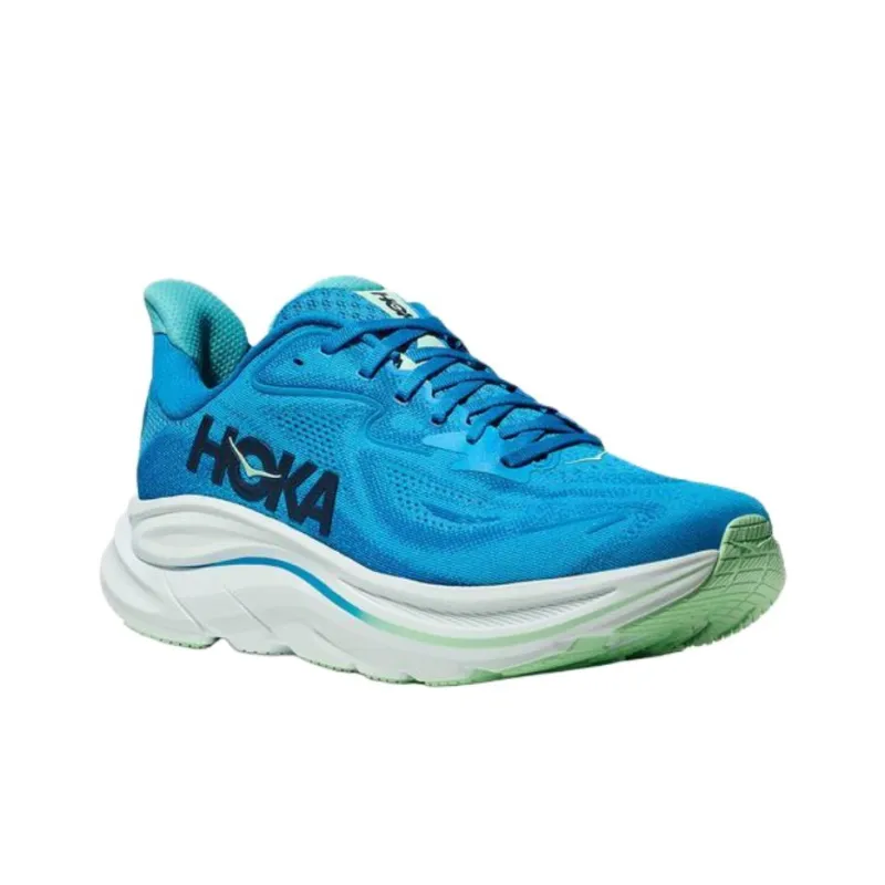 HOKA ONE ONE CLIFTON 10 Low Top Running Shoes Men's Blue Loose Fit-2