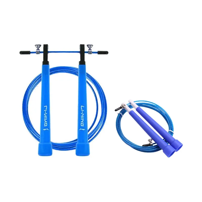 LiNing Professional Racing Non Countable Jump Ropes Adults Steel Wire+PVC Rope+PP Controller Cord Length 3m-13