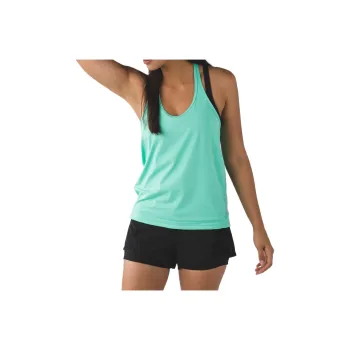 Lululemon Luxtreme Drop It Like It's Hot Sport Vests Women's Cyan