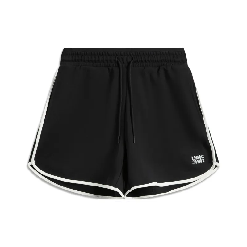 LiNing Sports Life Collection Sports Shorts Women's Black-0