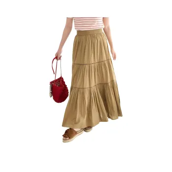 FREAK'S STORE Casual Long Skirt Women's Beige