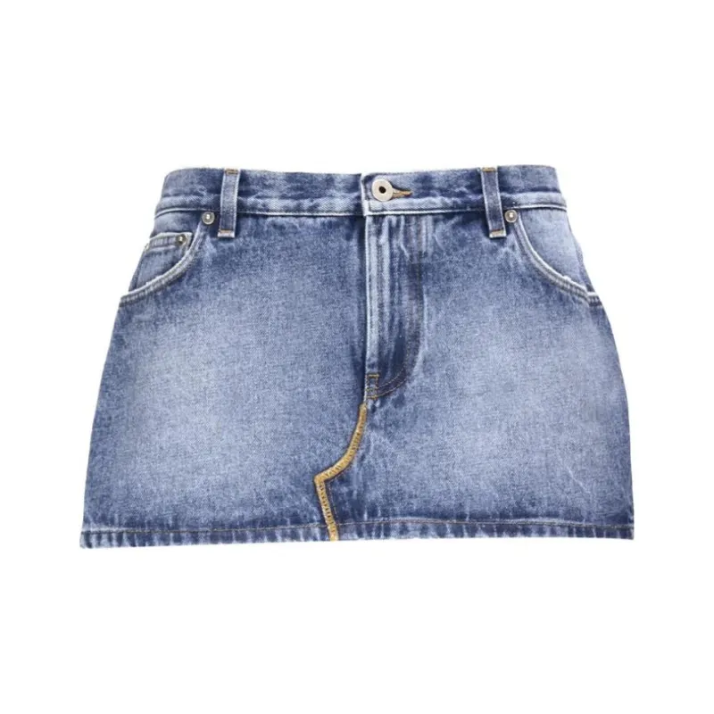 Jean Paul Gaultier The Denim Haute Jeanerie Skirt-0