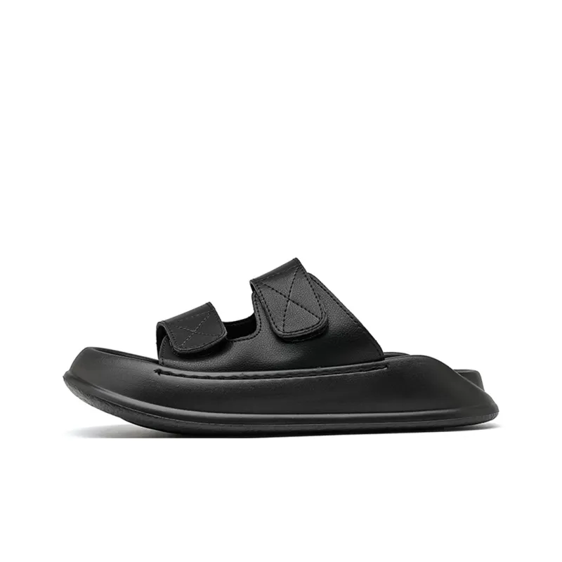 Lanza Slip Resistant Abrasion Resistant Slide Slippers Men's-5