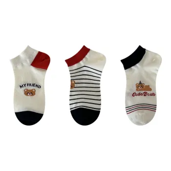 Moremoli Ankle Socks Women's 3 Pack