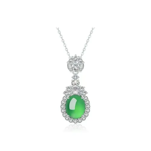 Xifeng Building Chalcedony Necklaces Women's
