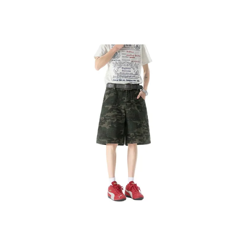 GOOSELIAR Denim Shorts Unisex-0