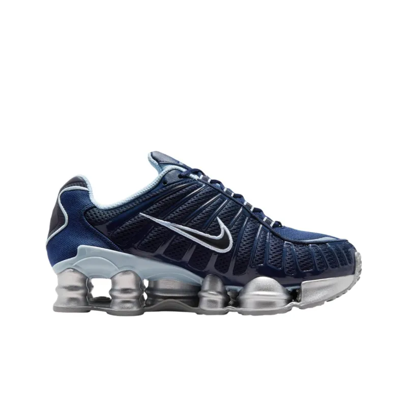 Nike Shox TL Series Low Top Running Shoes Women's Blue-1