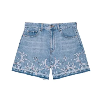 GANNI Broderie Shorts