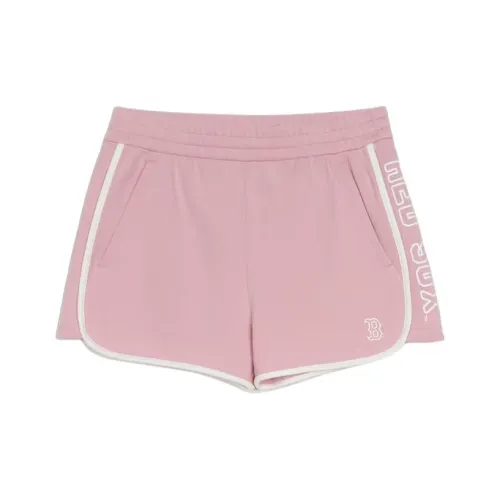MLB Boston Red Sox Sports Shorts Women's Hemp Pink