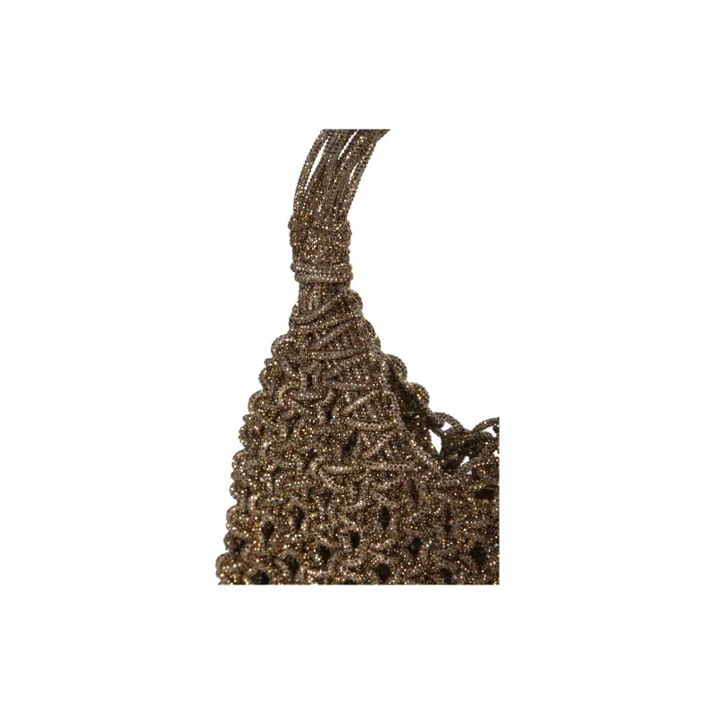 HIBOURAMA Resin Handbag Women's Golden Sand-2