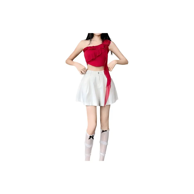 Shuhao Bai Denim Short Skirts Women's-7