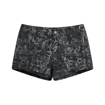 IMXS Denim Shorts Women's Black