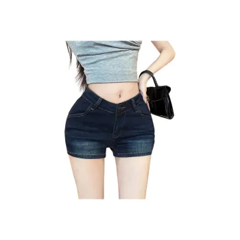 Si Bei'er Denim Shorts Women's