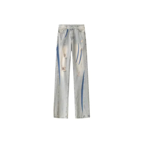 Maxim's De Paris Jeans Unisex Yellow Mud