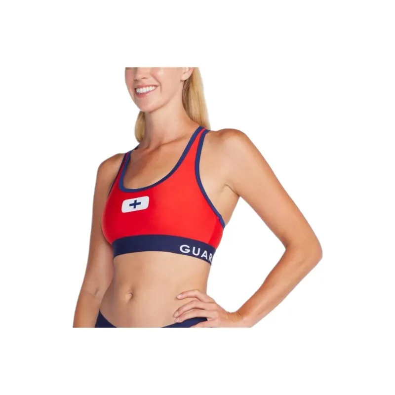 Speedo Sleeveless Sports Shirts Women's Red-0