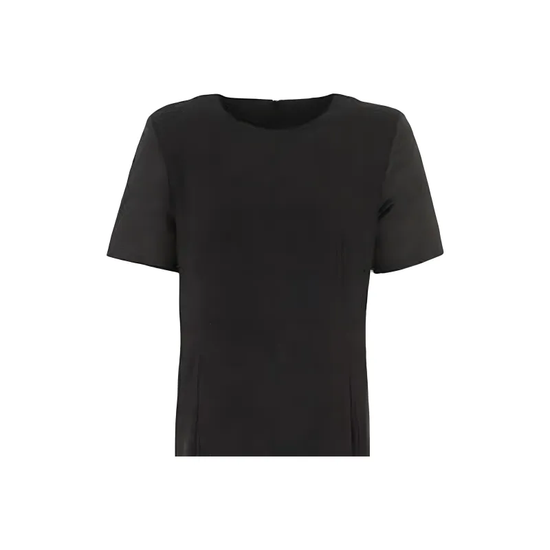 EMPORIO ARMANI Short Sleeved Dresses Women's Black-2