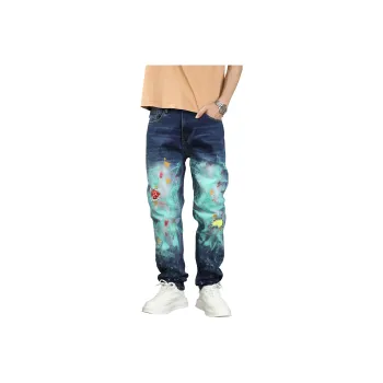 FUERZA Jeans Unisex Peacock Green