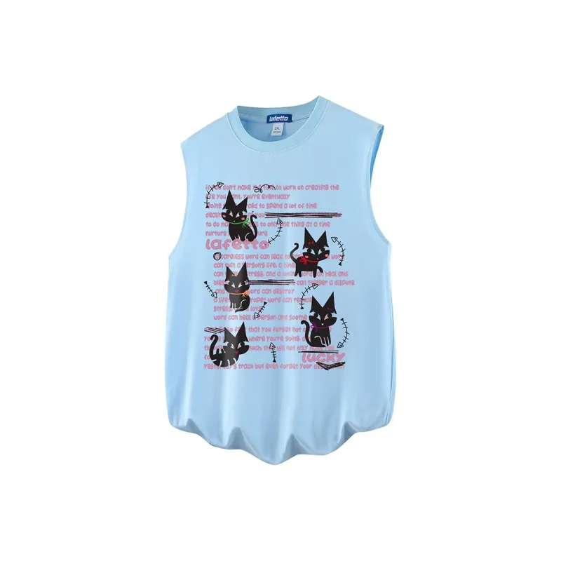 Lafetto Sleeveless Sports Shirts Women's-12