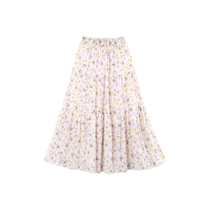 A Paradise For Awakening Casual Long Skirt Women's-0