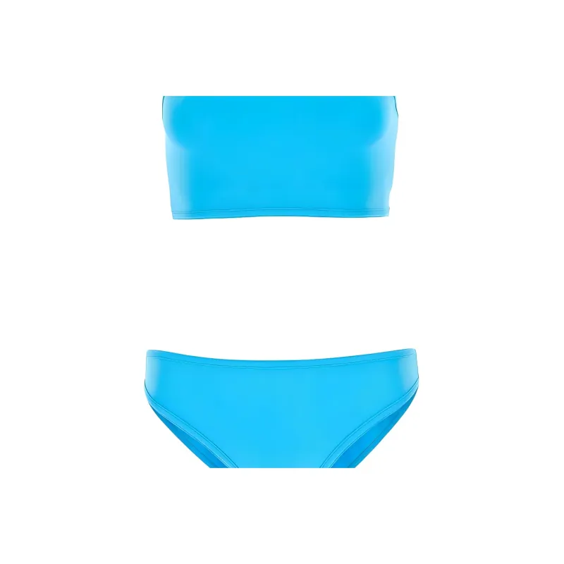 Bottega Veneta Asymmetric Top Bikini Set-2