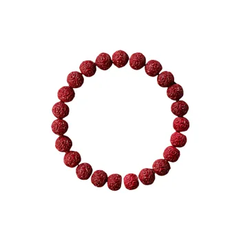 ZHIZUO Natural Cinnabar Bracelets Unisex