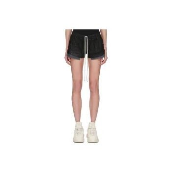 Rick Owens DRKSHDW Denim Fog Boxer Shorts 'Black'