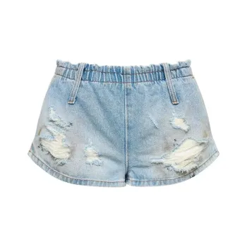 MM6 Denim Shorts Medium Blue