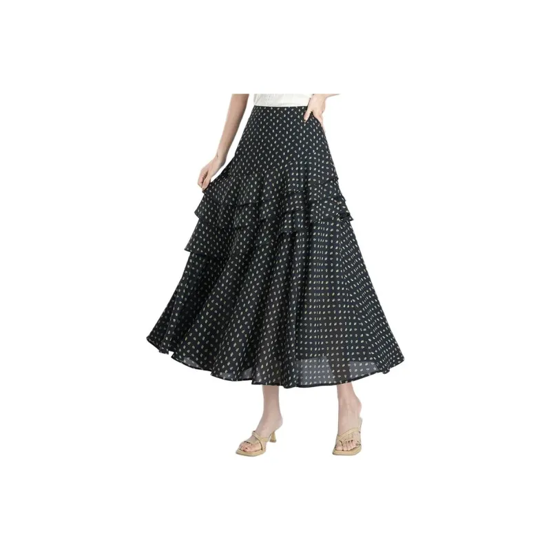 YIRANCHUN Casual Long Skirt Women's-2