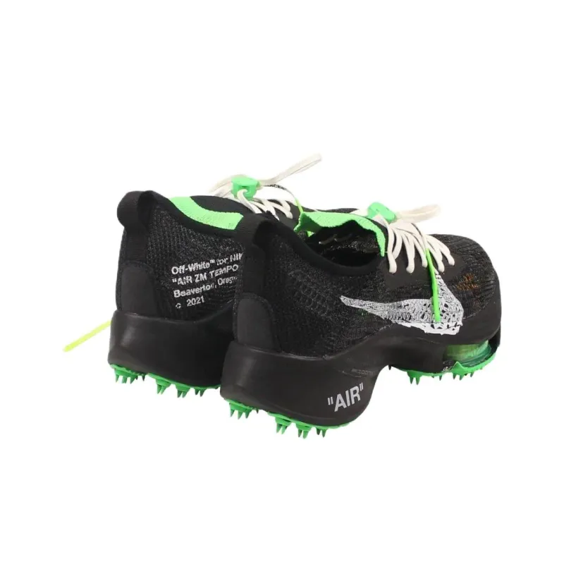 OFF WHITE Virgil Abloh Low Top Casual Shoes Men's Black Green-4