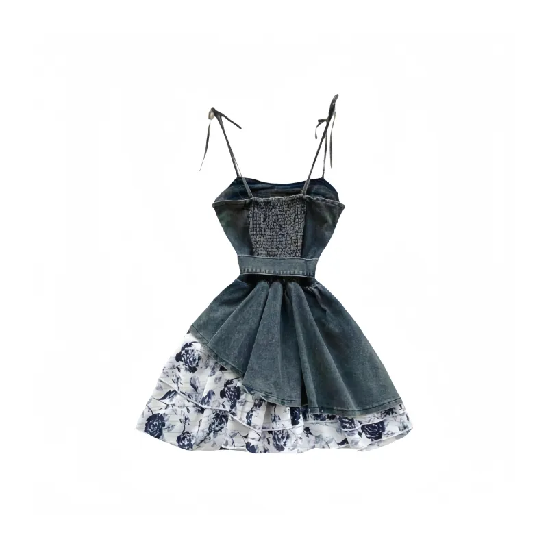 SONDR Slip Dresses Women's Denim Blue-1