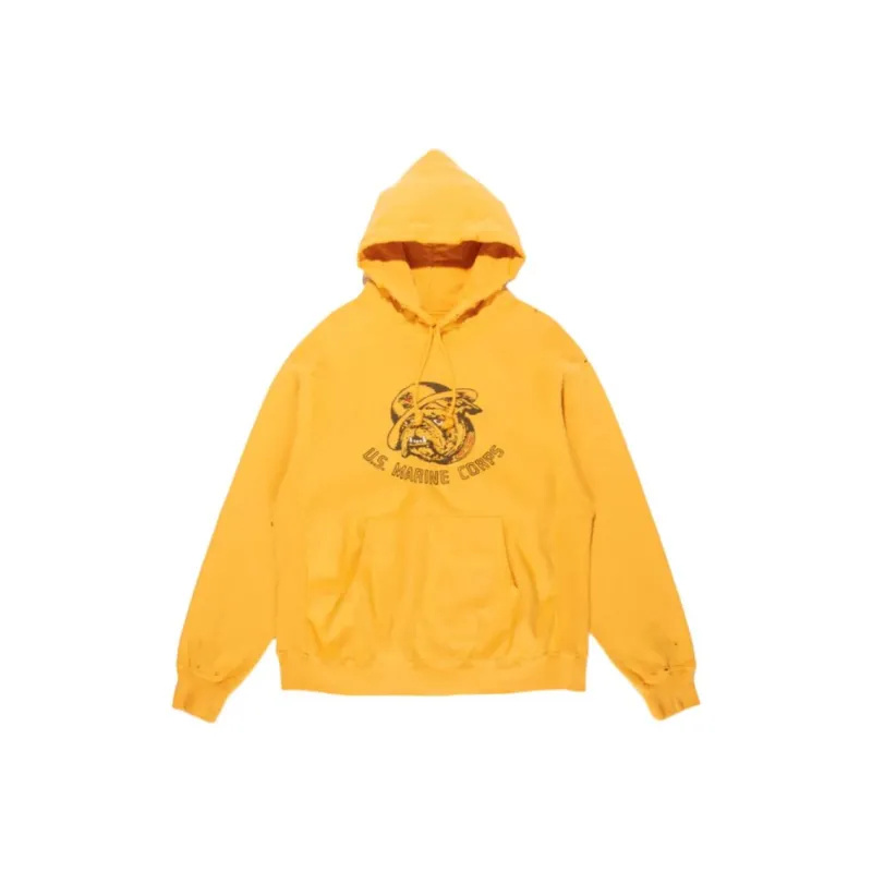 Bowwow SS25 USMC BULLDOG HOODIE USMC BULLDOG Sweatshirt Unisex-0