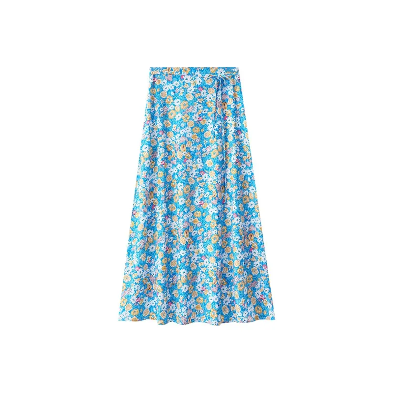 HTMEME Casual Long Skirt Women's-0
