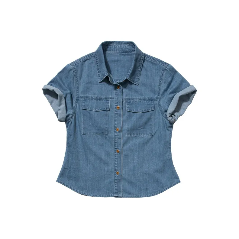 UNRETRO Shirts Women's Light Blue-0