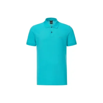 HUGO BOSS Polo Shirt Men's Turquoise