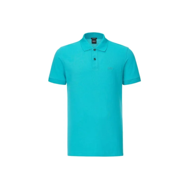 HUGO BOSS Polo Shirt Men's Turquoise-0