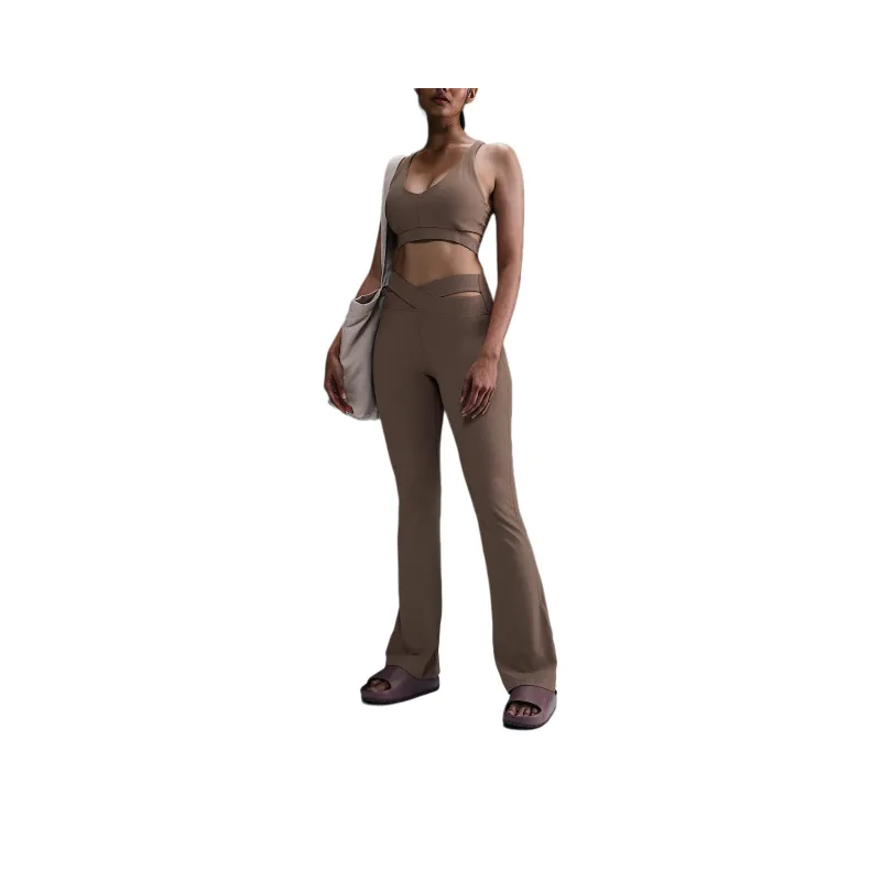 Nike Zenvy Rib Women's Light Support Padded Sports Bra-0