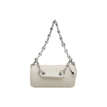 TOUTSEUL YOLO PU Shoulder Bag Women's White/Black/Khaki/Coffee