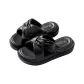 Black color, anti-slip, outdoor wear with a "stepping on poop" feeling.