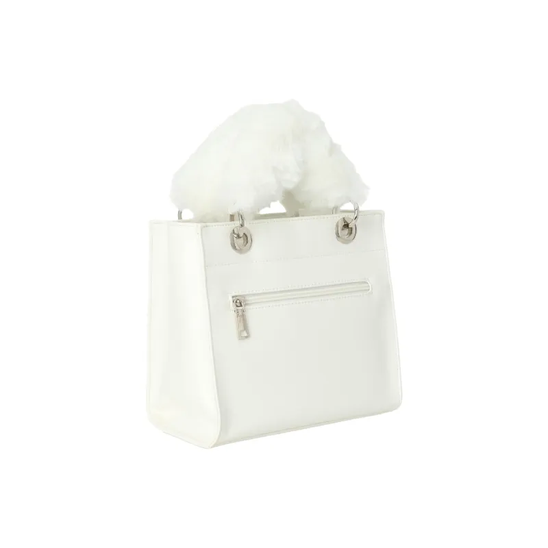 MASTER BUNNY EDITION Faux Fur Handbag Women's White-1