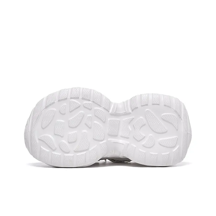 Lee Cooper Anti Slip And Wear Resistant Height Increasing Low Top Chunky Sneakers Women's-3