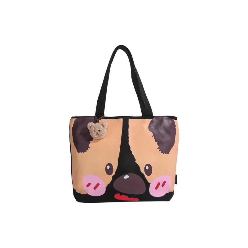 CORE BIRD Fabric Shoulder Bag Women's Multicolor-7