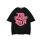 Black (Pink Text)