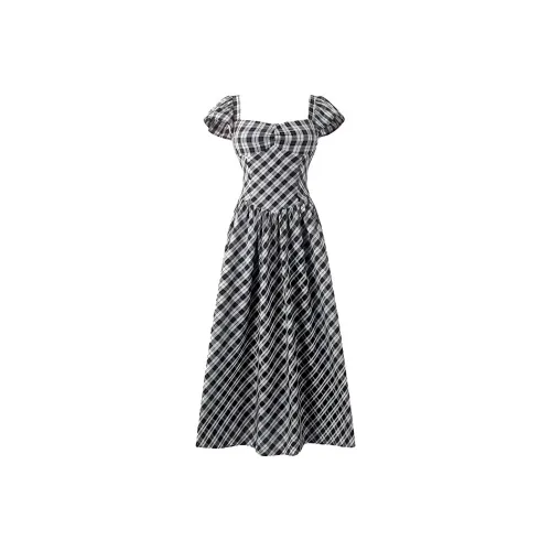 DOSOHEB Short Sleeved Dress Women's