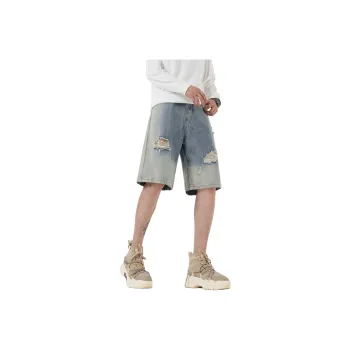 Lightning X Storm Denim Shorts Unisex