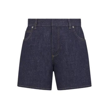 DIOR Denim Shorts Women's Blue