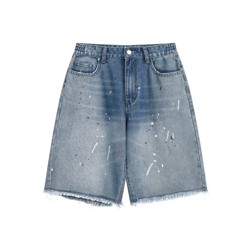 Nuthink Denim Shorts Unisex-5